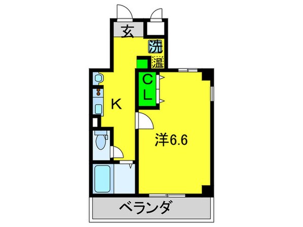 ドリームコート岸里の物件間取画像